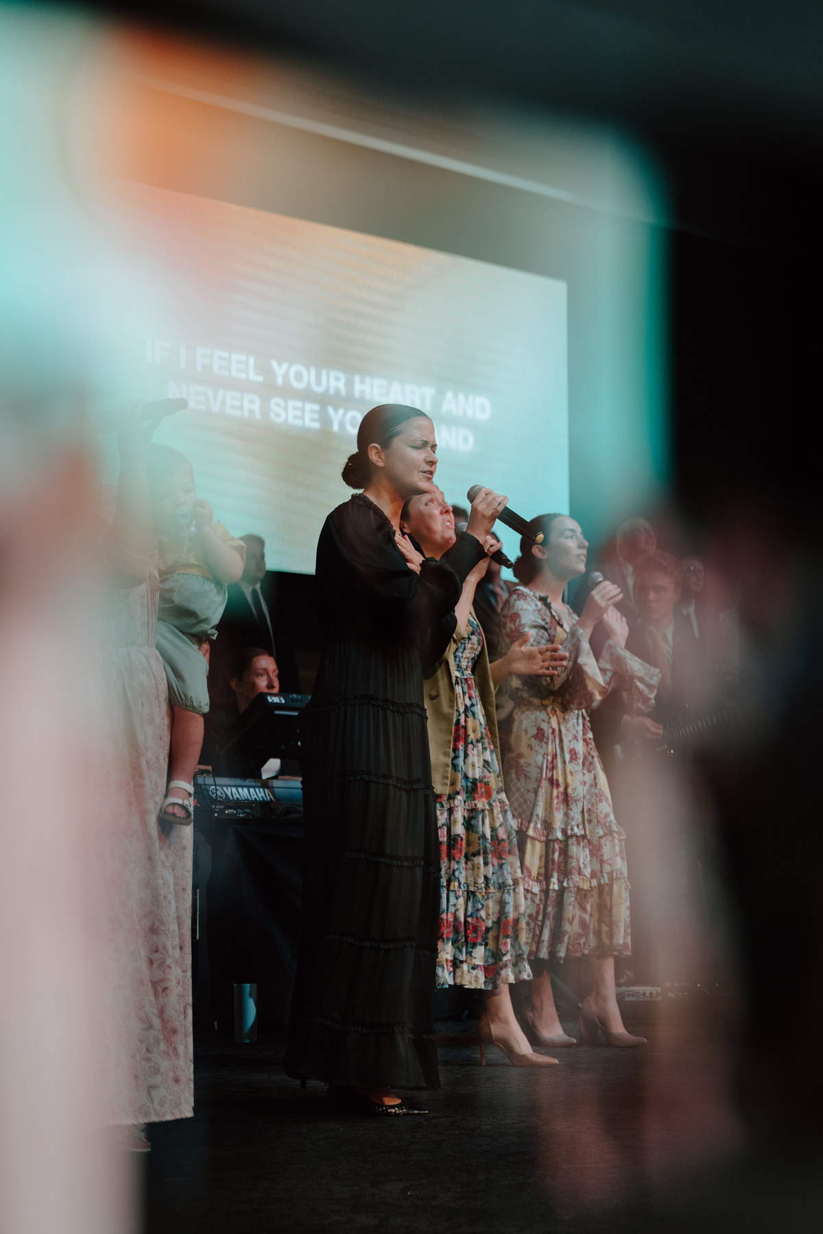 The PineGrove church family gathered together